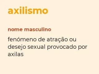 Axilismo (Fetiche por Axila)