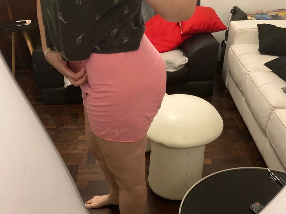 Parte de baixo do pijama 5 noites de uso - modelo aleatorio